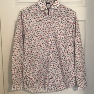 floral dress shirt express